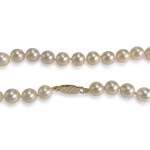 Collier d'occasion or 750 jaune perles de culture du japon 47 cm. - vue 3