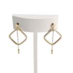 Boucles d'oreilles d'occasion or 375 jaune - vue 1