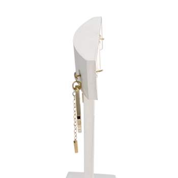 Second-hand earrings 375 yellow gold