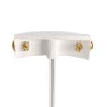 Boucles d'oreilles d'occasion or 750 jaune perles de culture - vue 3