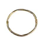 Bracelet d'occasion or 750 2 tons - vue 2