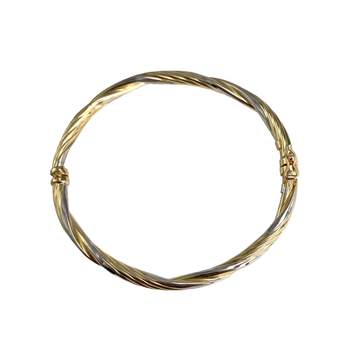 Bracelet d'occasion or 750 2 tons