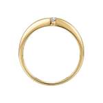 Bague d'occasion or 585  zirconia - vue 3
