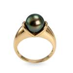 Bague d'occasion or 750 jaune perle de tahiti - vue 1