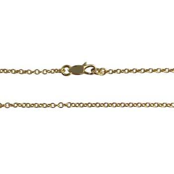 Second-hand necklace 750 yellow gold