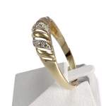 Bague d'occasion or 750 2 tons - vue 2