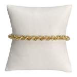 Bracelet d'occasion or 750 jaune maille torsadee - vue 1