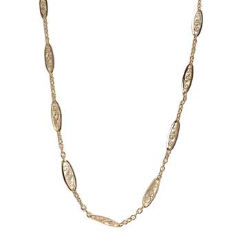 Second-hand necklace 750 yellow gold