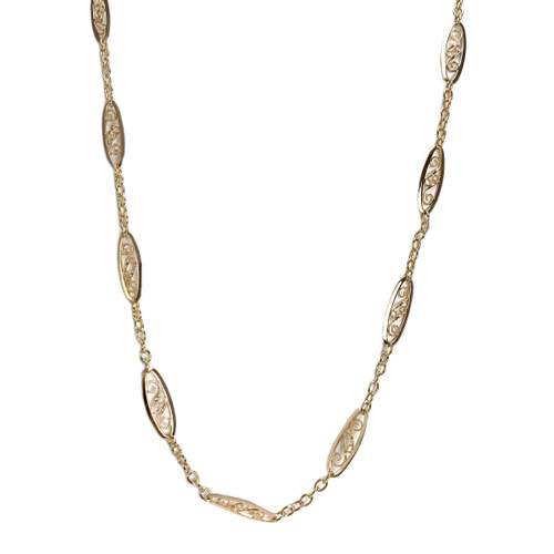 Collier d'occasion or 750 jaune