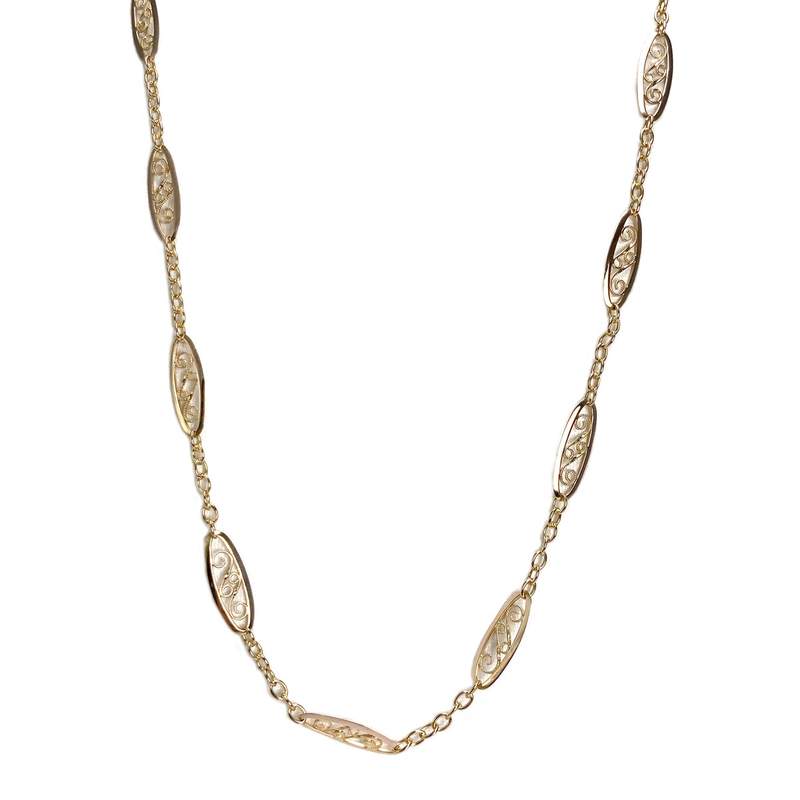 Collier d'occasion or 750 jaune - vue 1