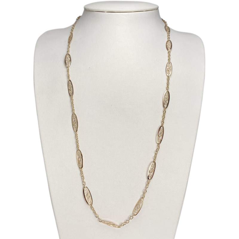 Collier d'occasion or 750 jaune - vue 2