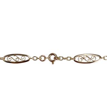 Second-hand necklace 750 yellow gold