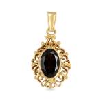Pendentif d'occasion or 750 jaune grenat - vue 1