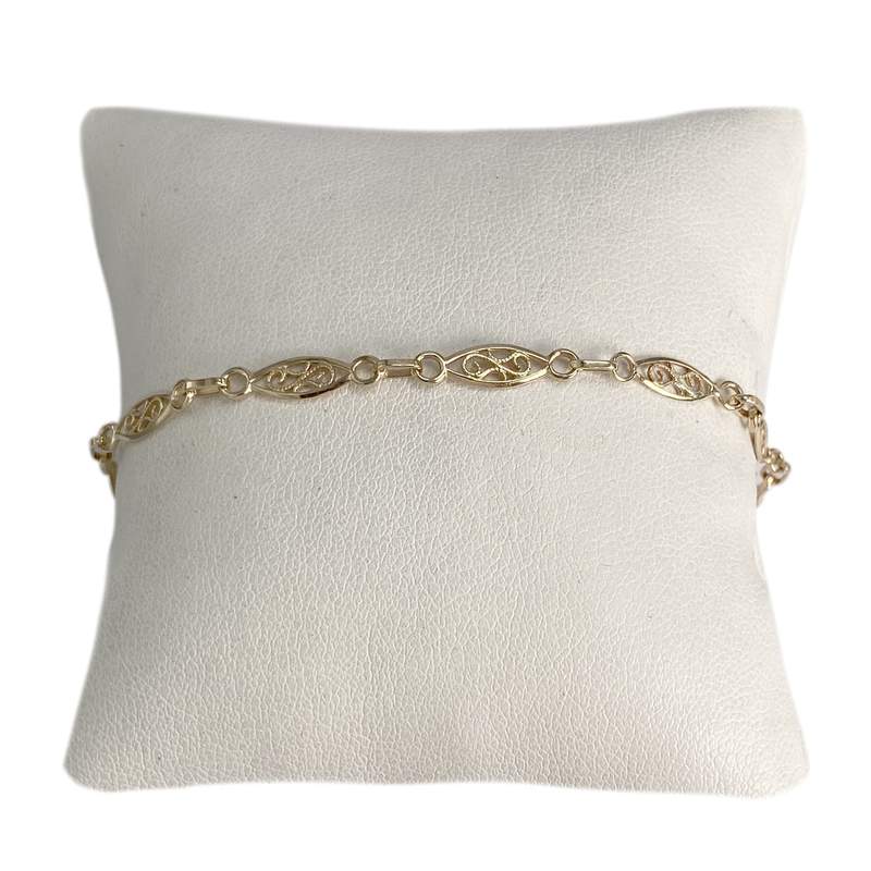 Bracelet d'occasion or 375 jaune - vue 1
