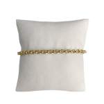 Bracelet d'occasion or 750 jaune maille jaseron - vue 1
