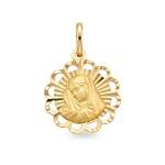 Médaille vierge d'occasion or 750 jaune - vue 1