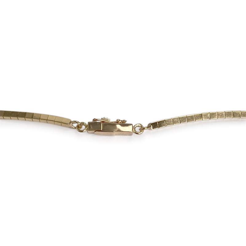 Collier d'occasion or 750 jaune perle de culture - vue 3