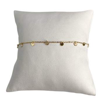 Bracelet d'occasion or 375 jaune maille forcat