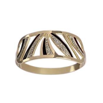 Bague d'occasion or 750 jaune