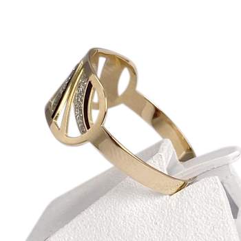 Bague d'occasion or 750 jaune