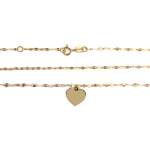 Collier d'occasion or 750 jaune coeur - vue 3