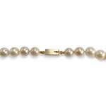 Collier d'occasion or 750 jaune perle de culture d'Akoya - vue 3