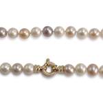 Collier d'occasion or 750 jaune perle de culture - vue 3