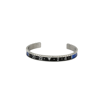 Bracelet de montre SPEEDOMETER Noir et Bleu acier