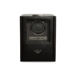 Écrin WOLF Black Single Winder cuir - vue 1