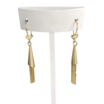 Boucles d'oreilles d'occasion or 750 jaune