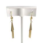 Boucles d'oreilles d'occasion or 750 jaune - vue 3
