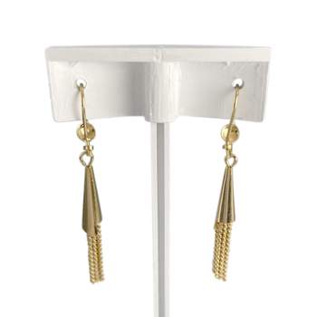 Boucles d'oreilles d'occasion or 750 jaune