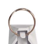 Bague d'occasion 2 ors 375 rose/blanc diamants - vue 3