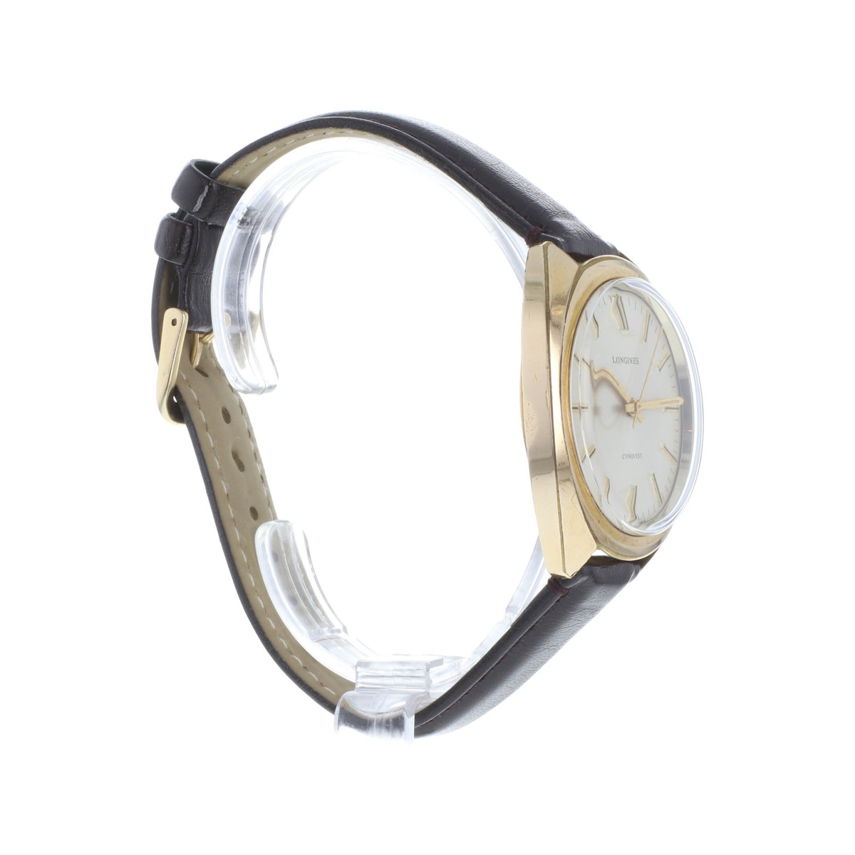 Montre d'occasion LONGINES Conquest Vintage Vintage homme mécanique bracelet cuir cresus - vue 2