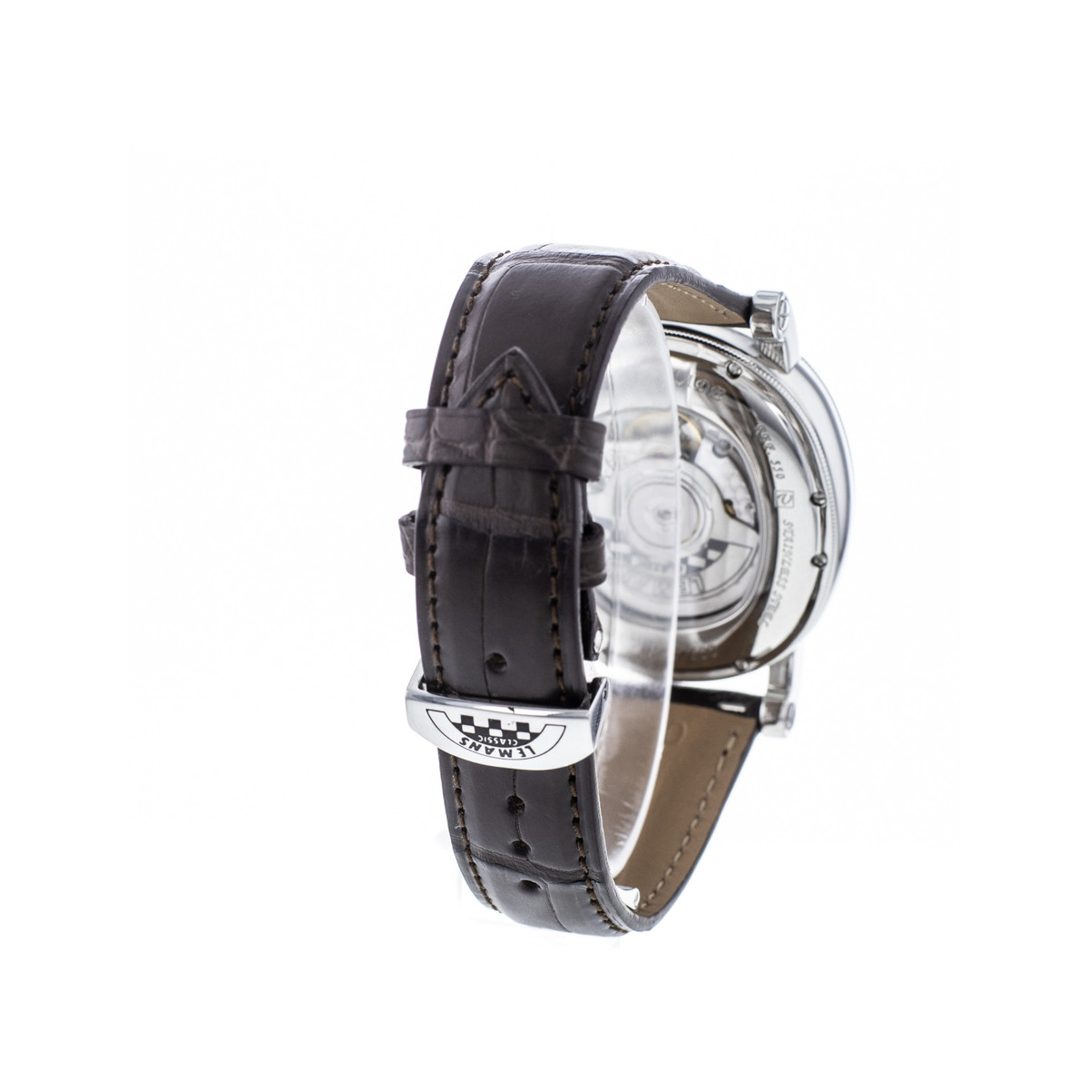 Montre d'occasion RICHARD MILLE Le Mans Classic Chronographe homme automatique bracelet cuir cresus - vue D4