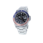 Montre d'occasion ROLEX GMT-Master Pepsi homme mouvement automatique certifié (cosc) bracelet acier - vue 4