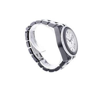 Montre d'occasion CHANEL J12 Superleggera Chronographe homme mouvement automatique certifié (cosc) bracelet céramique