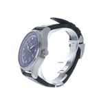 Montre d'occasion IWC Pilot Worldtimer homme automatique bracelet cuir d'origine - vue D2