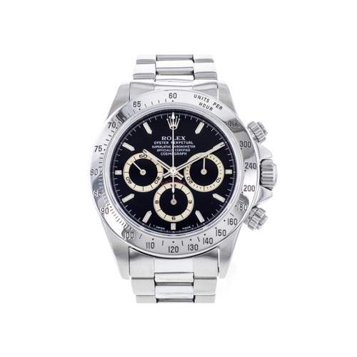 Montre d'occasion ROLEX Cosmograph Daytona Patrizzi homme mouvement automatique certifié (cosc) bracelet acier