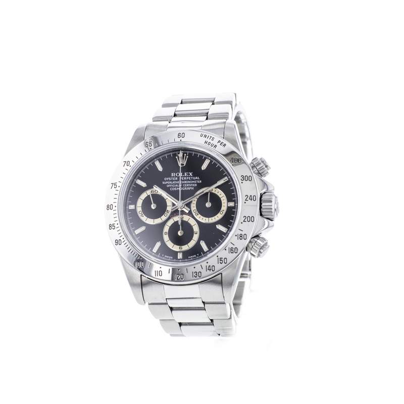 Montre d'occasion ROLEX Cosmograph Daytona Patrizzi homme mouvement automatique certifié (cosc) bracelet acier - vue 4