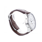 Montre d'occasion ORIS Artix Complication Phase de lune homme automatique bracelet cuir d'origine - vue 2