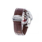 Montre d'occasion ORIS Artix Complication Phase de lune homme automatique bracelet cuir d'origine - vue D4