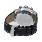 Montre d'occasion BAUME ET MERCIER Capeland Chronographe homme automatique bracelet cuir d'origine - vue 3