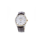 Montre d'occasion BAUME ET MERCIER Clifton Baumatic homme automatique bracelet cuir d'origine - vue 4
