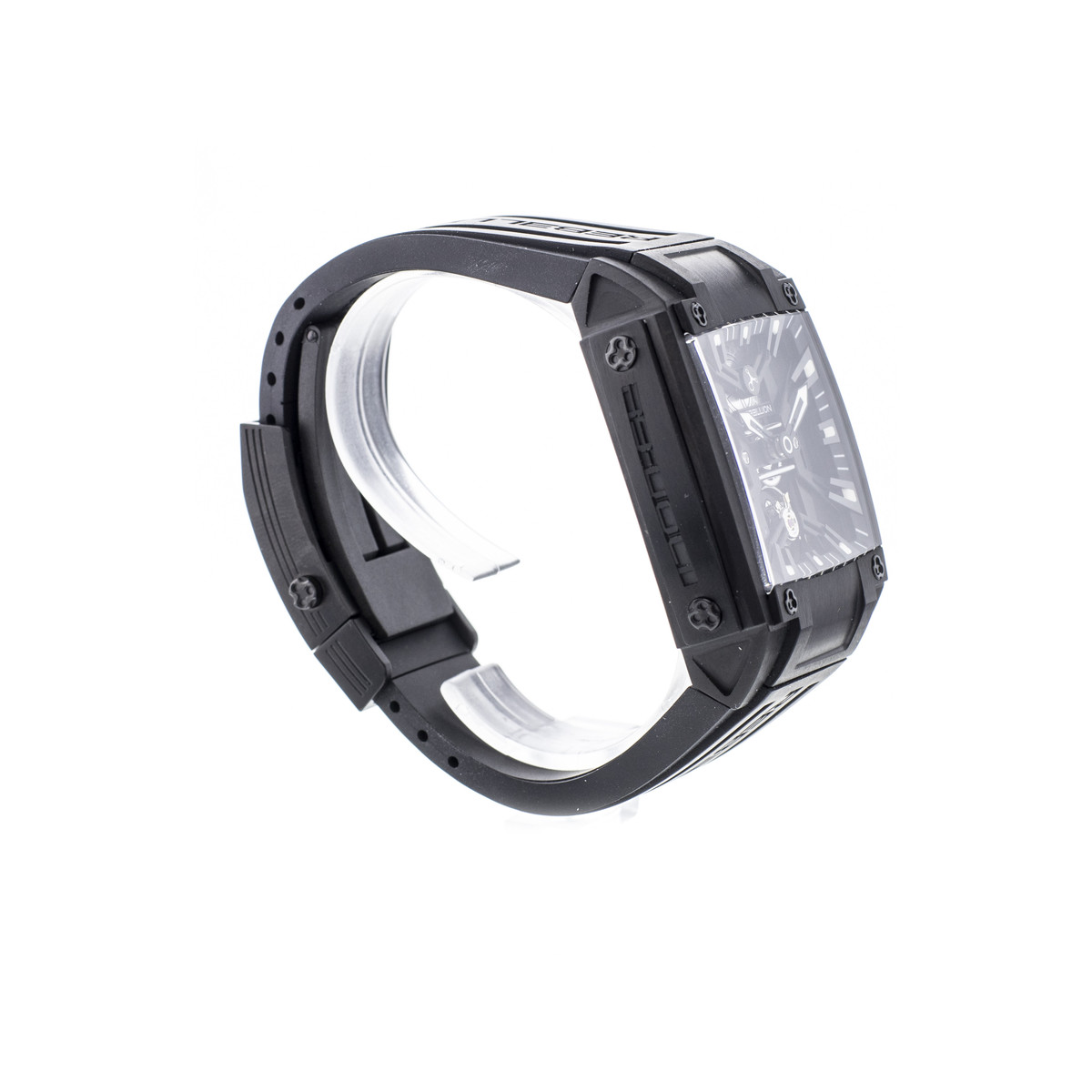 Montre d'occasion REBELLION Re-Volt homme mécanique bracelet caoutchouc - vue 2