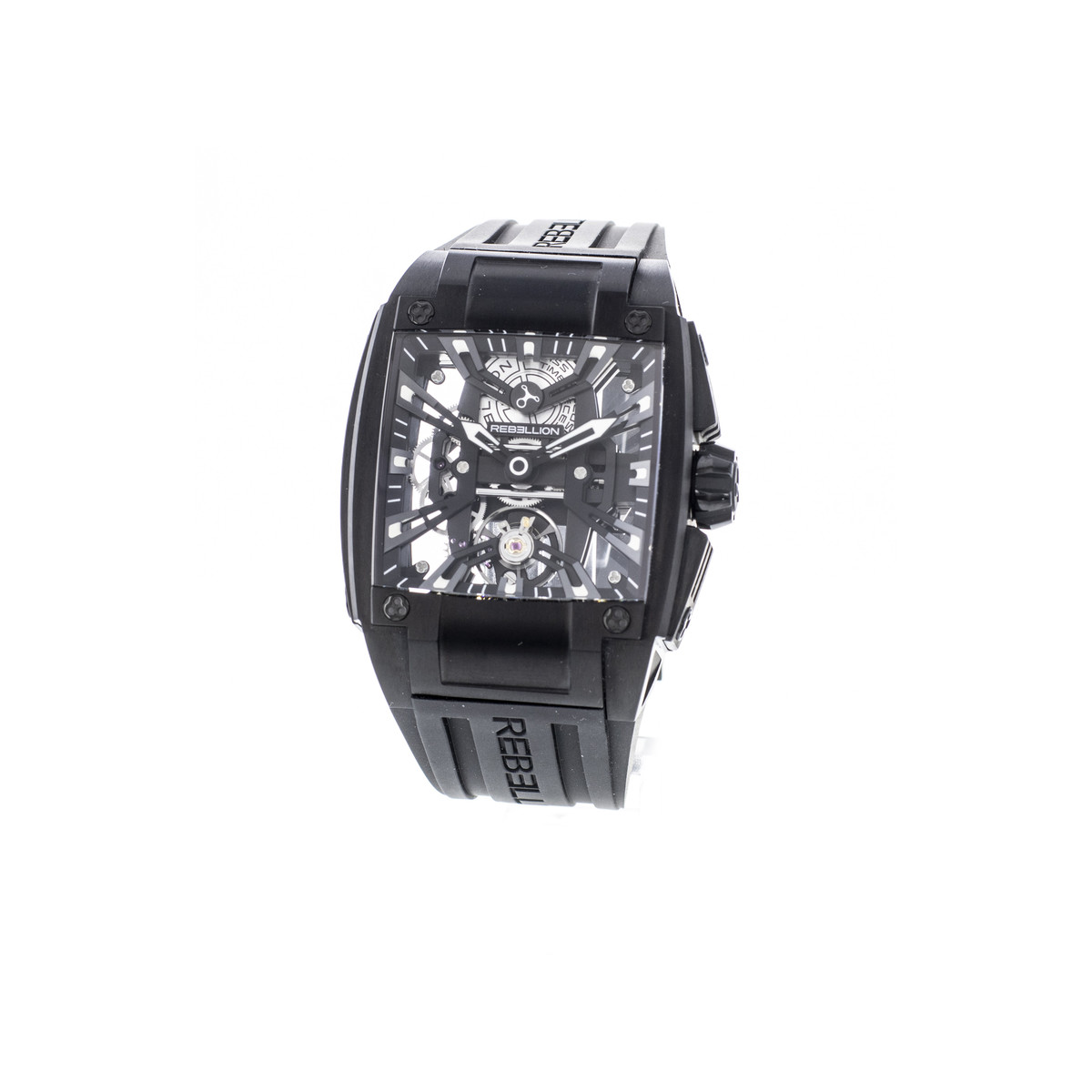 Montre d'occasion REBELLION Re-Volt homme mécanique bracelet caoutchouc - vue 4