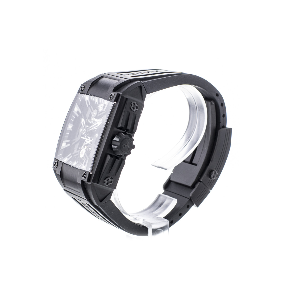 Montre d'occasion REBELLION Re-Volt homme mécanique bracelet caoutchouc - vue D2