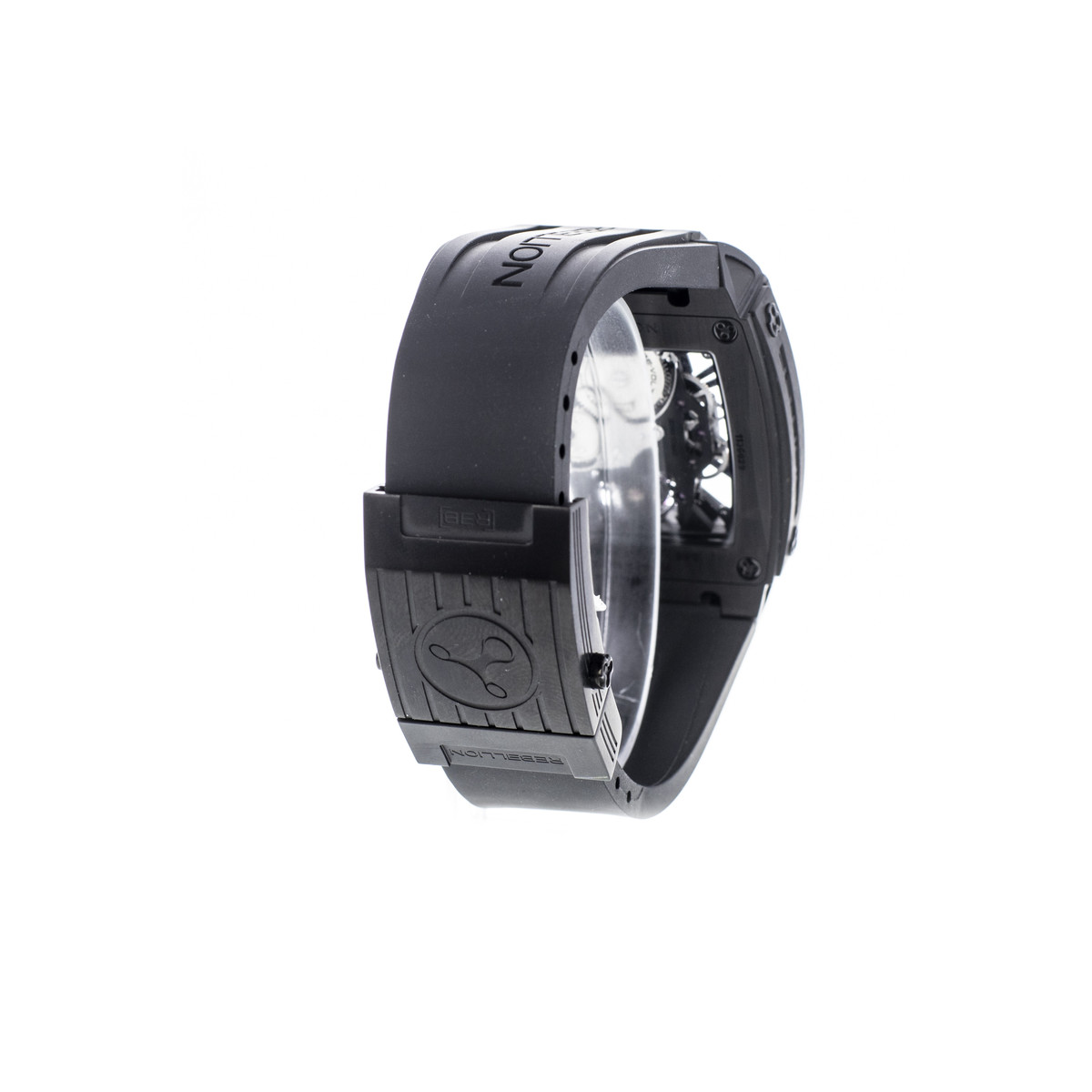 Montre d'occasion REBELLION Re-Volt homme mécanique bracelet caoutchouc - vue D4