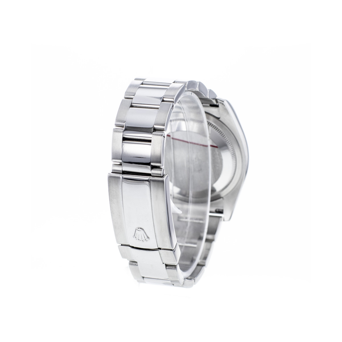 Montre d'occasion ROLEX DateJust homme mouvement automatique certifié (cosc) bracelet acier - vue D4