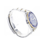 Montre d'occasion ROLEX Submariner Date Céramique homme mouvement automatique certifié (cosc) bracelet or jaune 750/000 et acier - vue 2
